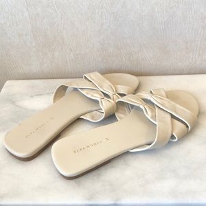 Zara flat sandals